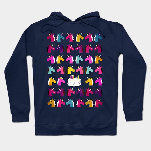 Unicorn Birthday Party Hoodie by Thatssounicorny